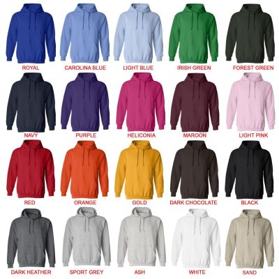 hoodie color chart - Kill Tony Shop